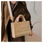 Bolso Bandolera Beige Mujer