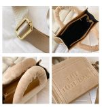 Bolso Bandolera Beige Mujer 2