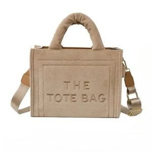 Bolso Bandolera Beige Mujer 6