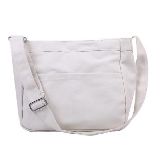 Bolso Bandolera Blanco Mujer