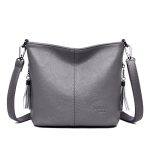 Bolso Bandolera Gris Mujer 3