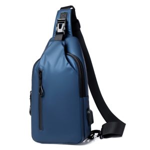 Bolso Bandolera Hombre Azul Marino 5