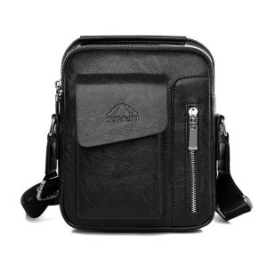 Bolso Bandolera Hombre Negro 9