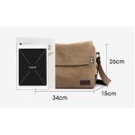 Bolso Bandolera Hombre Tela