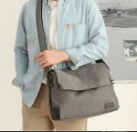 Bolso Bandolera Hombre Tela 9