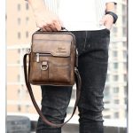 Bolso Bandolera Hombre Vintage 8