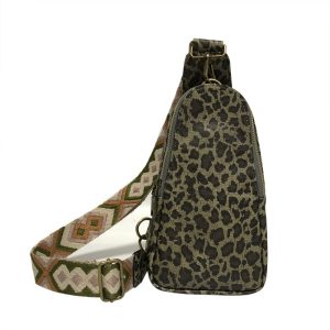 Bolso Bandolera Leopardo