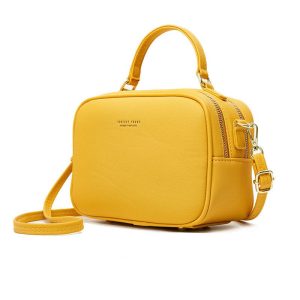 Bolso Bandolera Mujer Amarilla 5