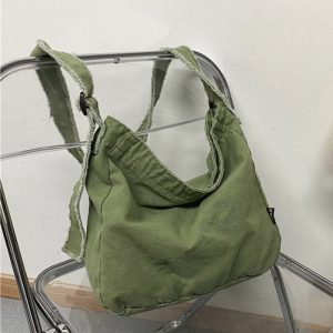 Bolso Bandolera Mujer Caqui 4