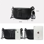 Bolso Bandolera Mujer Negro 4