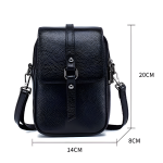 Bolso Bandolera Piel Mujer