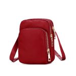 Bolso Bandolera Rojo Mujer 5