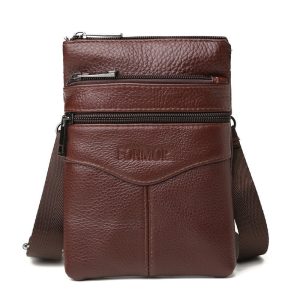 Bolso Hombre Bandolera Piel 5